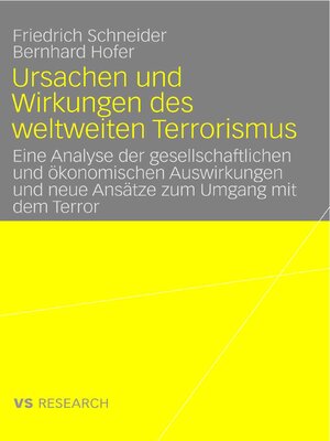 cover image of Ursachen und Wirkungen des weltweiten Terrorismus